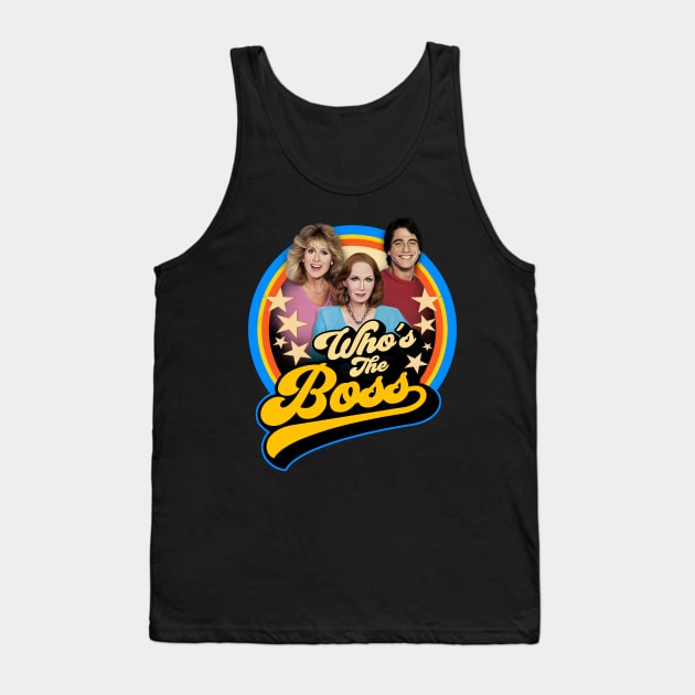 Who's The Boss Tank Top by Trazzo